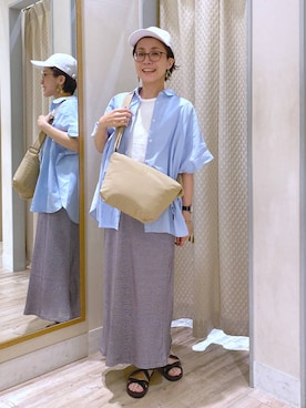 えまこさん（レディース・159cm）の夏コーディネート