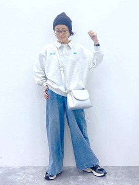 えまこさん(レディース・159cm)の秋コーディネート