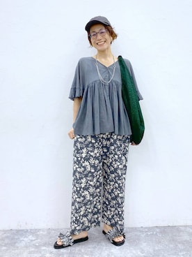 えまこさん（レディース・159cm）の春コーディネート