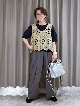 えまこさん(レディース・159cm)の夏コーディネート