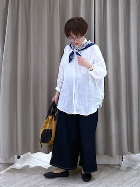 えまこさん(レディース・159cm)の春コーディネート