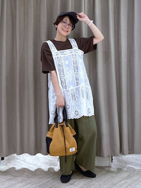えまこさん（レディース・159cm）の春コーディネート