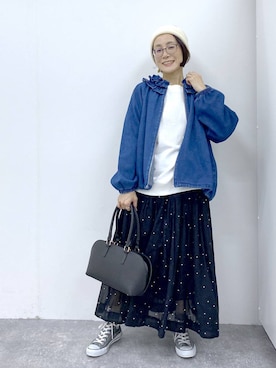 えまこさん(レディース・159cm)の冬コーディネート