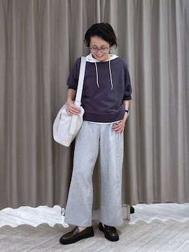 えまこさん（レディース・159cm）の秋コーディネート