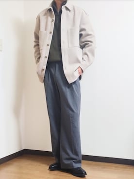 「H&M（エイチ・アンド・エム）のアイテム」を使った、ko(私服記録)さん（メンズ・171cm）の秋コーディネート