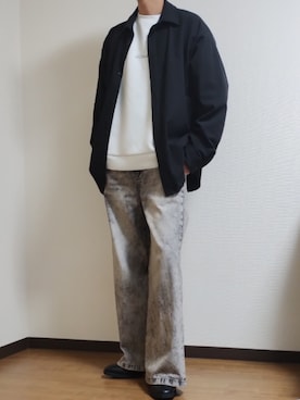 「LUCY（ルーシー）のアイテム」を使った、ko(私服記録)さん（メンズ・171cm）の秋コーディネート