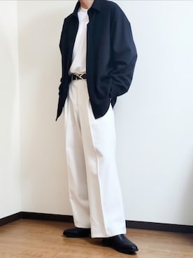 「LUCY（ルーシー）のアイテム」を使った、ko(私服記録)さん（メンズ・171cm）の秋コーディネート