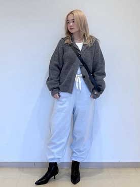 「スポーツミックス」｜e.c.8123さん（レディース・160cm）の冬コーディネート