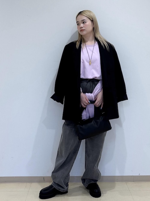 AMOMENTO for ADAM ET ROPE'】別注DRAWSTRING DENIM PANTS（その他