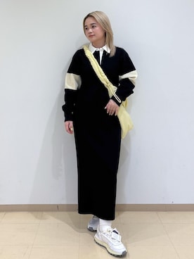 「敏感」｜「アイテム（ワンピース/ドレス）」を使った、e.c.8123さん（レディース・160cm）の冬コーディネート
