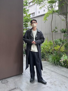 「TOGA（トーガ）のアイテム（ジャケット/アウター）」を使った、IzuruNagasawaさん（メンズ・178cm）の冬コーディネート