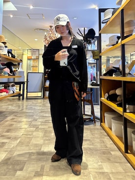 「アイテム（キャップ）」を使った、まるさん（レディース・165cm・20代）の夏コーディネート