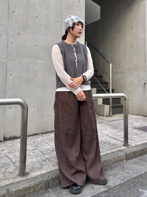 セール】kaorinomori×かきぶちももの ローサニット / カオリノモリ