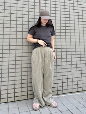 「アイテム（ヘアアクセサリー）」を使った、まるさん（レディース・165cm・20代）の夏コーディネート