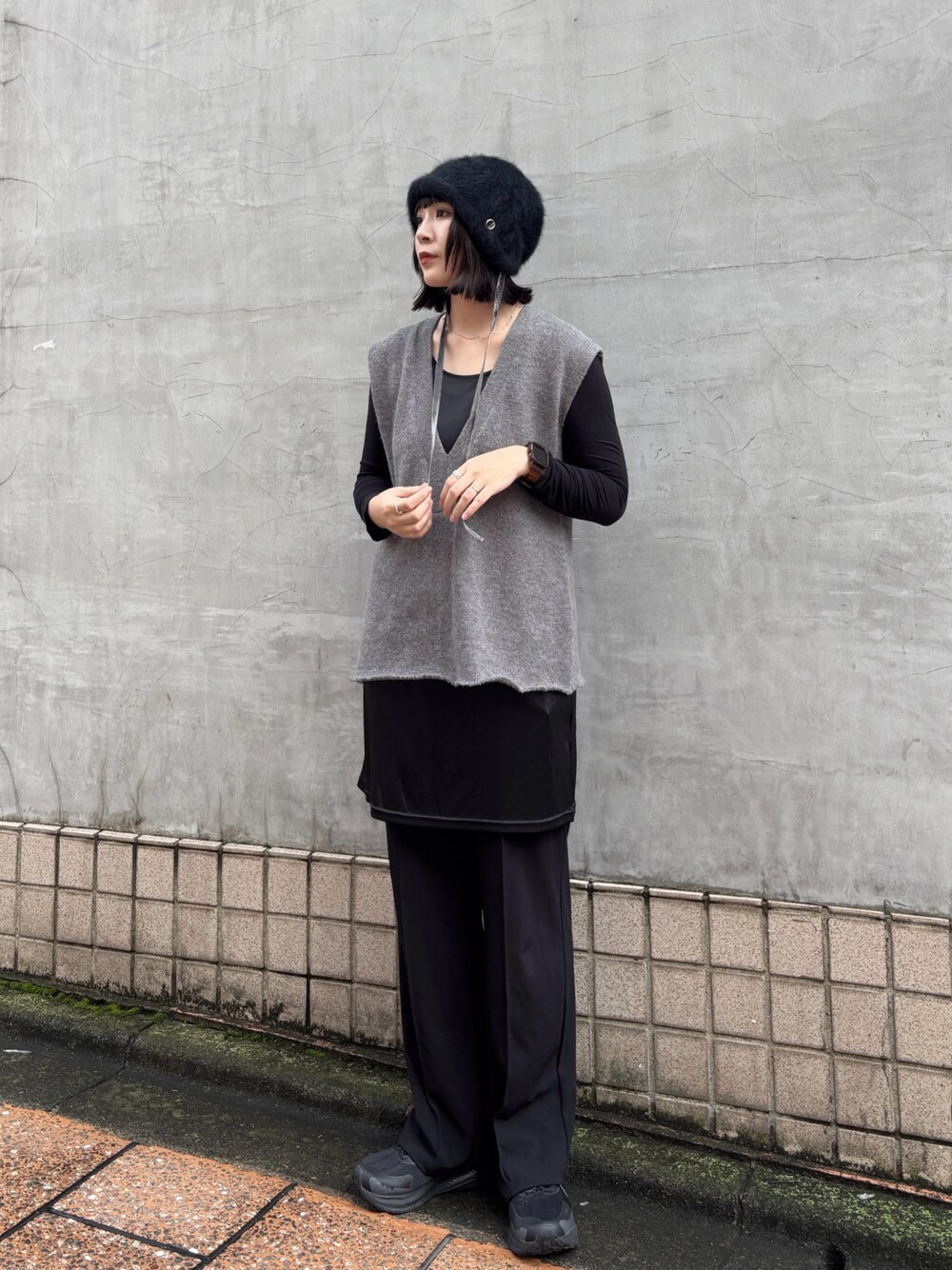 帽子 Velvet Ribbon AG Hood Chapeau d' O（シャポードオー）の「Chapeau d' O Velvet Ribbon
