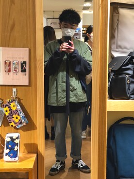 「SHIPS any（シップス エニィ）のアイテム」を使った、Joeさん（メンズ・173cm）の秋コーディネート