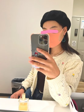「アイテム（フレグランス、イエロー系）」を使った、narumiさん（レディース・160cm）の秋コーディネート