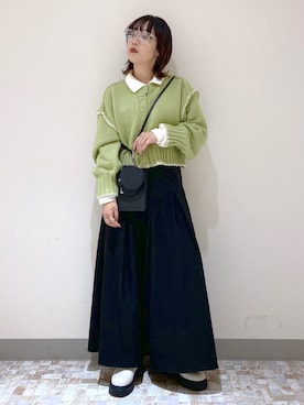 どんちゃんさん（レディース・152cm）の冬コーディネート