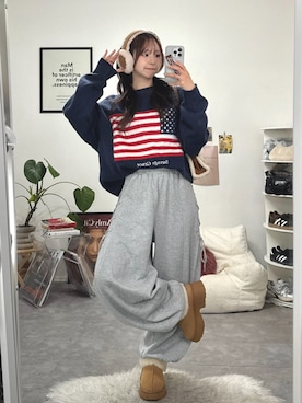 「アイテム（メイクアップ）」を使った、りなてぃさん（レディース・150cm）の冬コーディネート