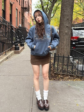 「アイテム（メイクアップ）」を使った、りなてぃさん（レディース・150cm）の冬コーディネート