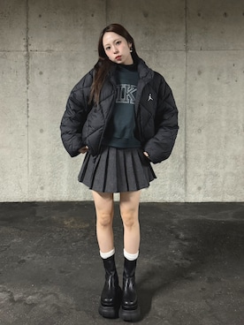 「アイテム（メイクアップ）」を使った、りなてぃさん（レディース・150cm）の冬コーディネート