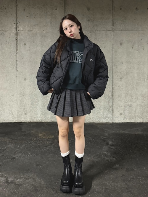 ナイキ ジョーダン ブルックリン パファー ジャケット L 黒　D508 楽天市場】ジョーダン ブルックリン パファー ジャケット ブラック