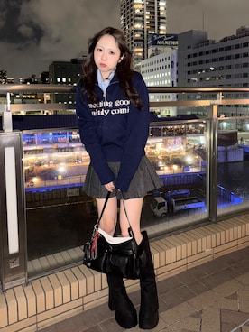 りなてぃさん(レディース・150cm)の冬コーディネート