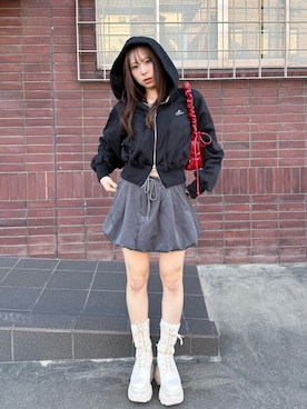 りなてぃさん（レディース・150cm）の春コーディネート