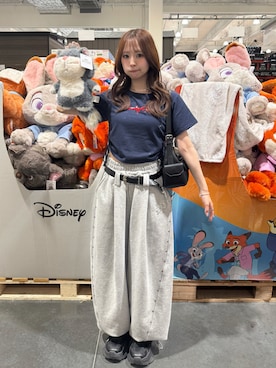 「SLY（スライ）のアイテム」を使った、りなてぃさん（レディース・150cm）の夏コーディネート