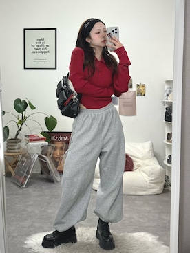 「アイテム（メイクアップ）」を使った、りなてぃさん（レディース・150cm）の冬コーディネート