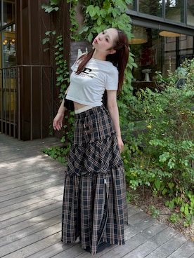 りなてぃさん（レディース・150cm）の夏コーディネート