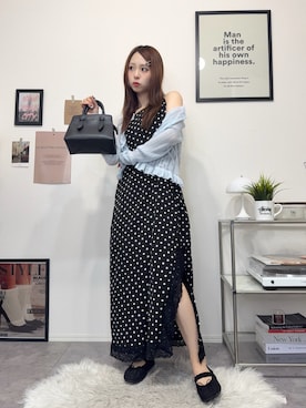 「DISCOAT（ディスコート）のアイテム」を使った、りなてぃさん（レディース・150cm）の夏コーディネート