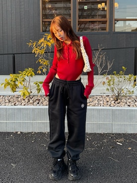 「アイテム（ハンドバッグ）」を使った、りなてぃさん（レディース・150cm）の春コーディネート