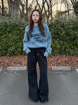 「GRL（グレイル）のアイテム」を使った、りなてぃさん（レディース・150cm）の冬コーディネート