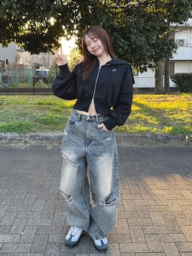 「アイテム（メイクアップ）」を使った、りなてぃさん（レディース・150cm）の春コーディネート