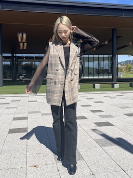 りなてぃさん（レディース・150cm）の秋コーディネート