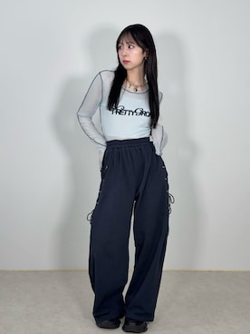 「アイテム（その他）」を使った、りなてぃさん（レディース・150cm）の秋コーディネート