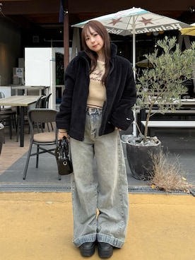 りなてぃさん（レディース・150cm）の秋コーディネート