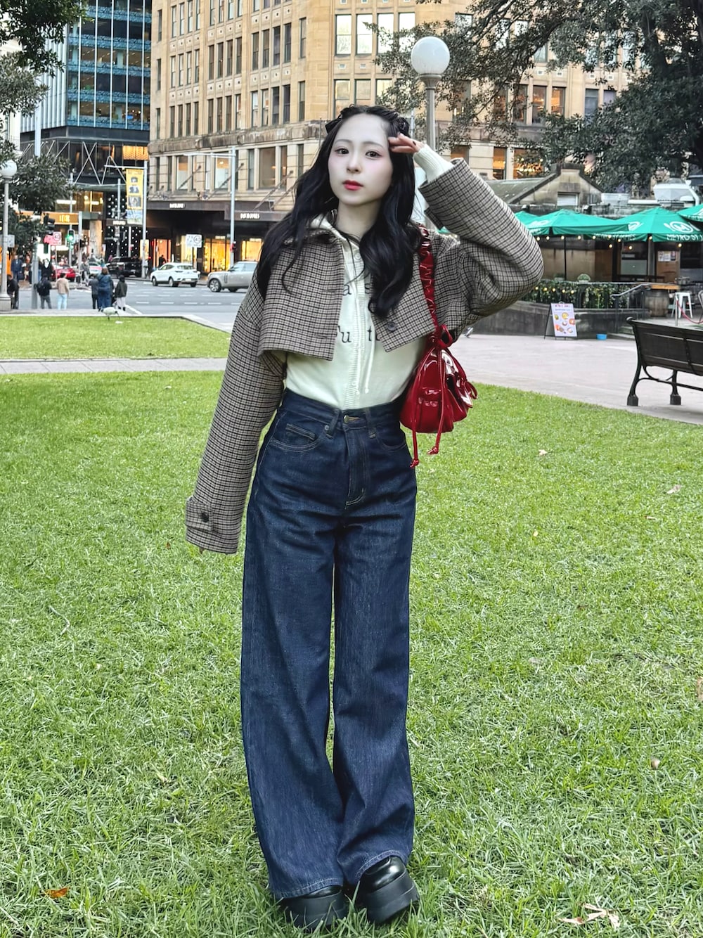 りなてぃ｜WHO'S WHO galleryのパーカーを使ったコーディネート - WEAR