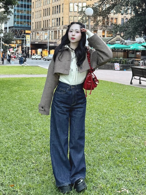 りなてぃ｜WHO'S WHO galleryのパーカーを使ったコーディネート - WEAR