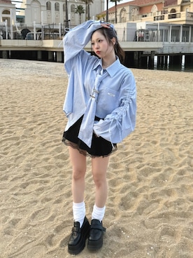 りなてぃさん（レディース・150cm）の冬コーディネート