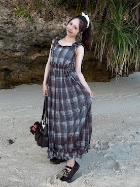 「Port（ポート）のアイテム」を使った、りなてぃさん（レディース・150cm）の春コーディネート