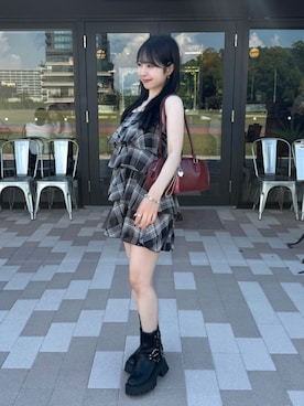 「アイテム（シューズ）」を使った、りなてぃさん（レディース・150cm・20代）の夏コーディネート