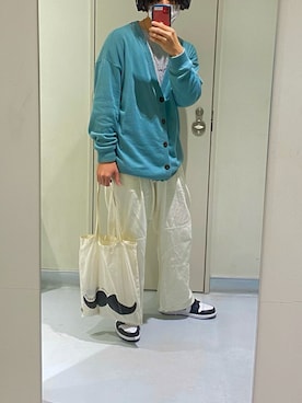 「アイテム（ヘッドフォン/イヤホン）」を使った、拓未さん（メンズ・178cm）の秋コーディネート