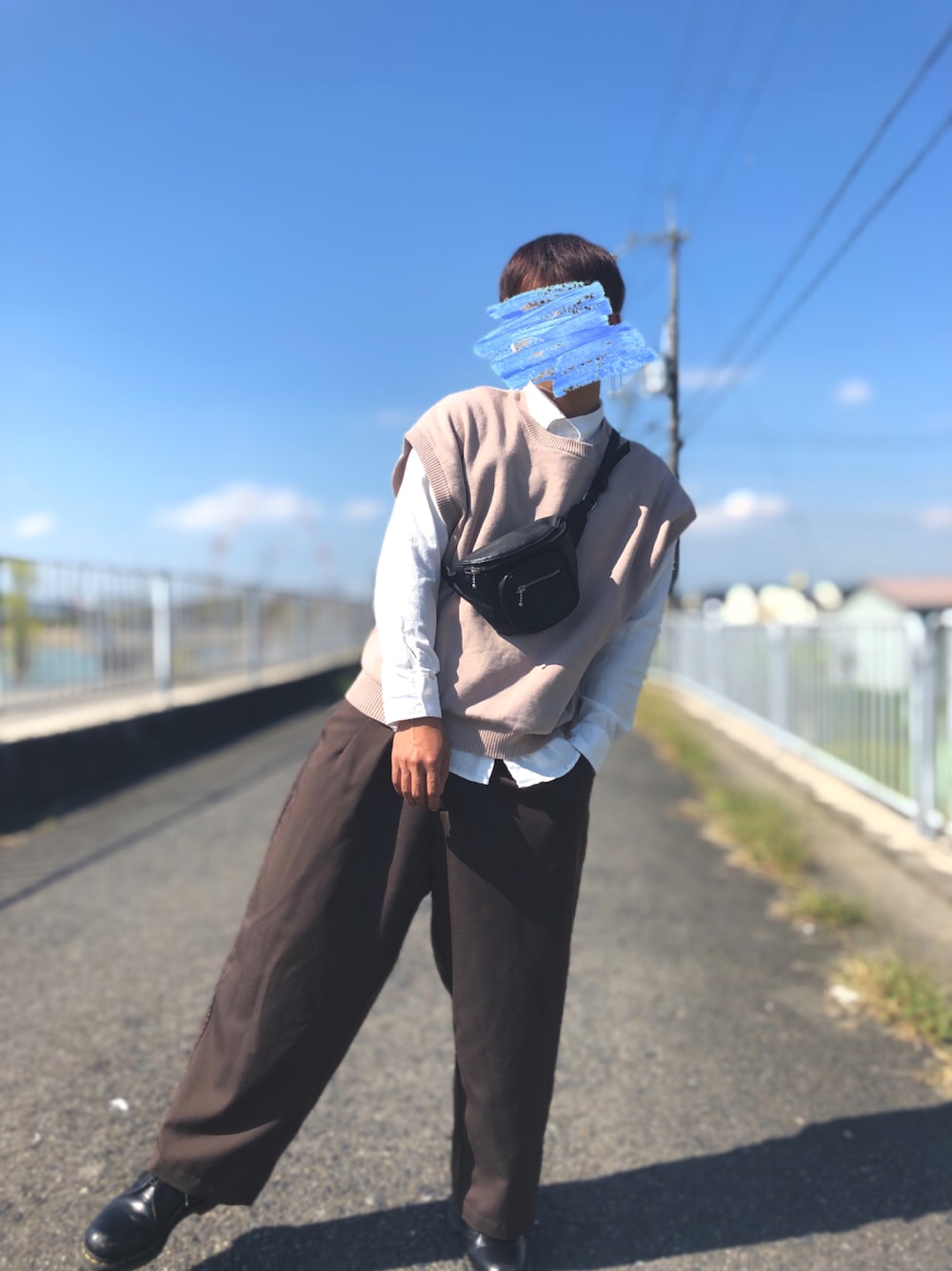 「大人コーデ、オトナカジュアル、おしゃれさんと繋がりたい、秋服準備はじめました、キレイめ、シャツスタイル、きれいめカジュアル、秋のコーデ、古着、カジュアル、LIDnM、remer、nano・universe、epnok、リラックススタイル」｜「NANO universeの【ZOZOTOWN限定】∴Anti Soaked OX BDシャツLS（シャツ/ブラウス、ホワイト系）」を使った、𝕐𝕦𝕤𝕦𝕜𝕖さん（メンズ・162cm）の秋コーディネートの1枚目の写真