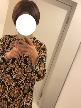 「アイテム（ワンピース、その他）」を使った、ma.さん（レディース・158cm）の秋コーディネート