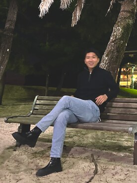 JUNJIさん（メンズ・174cm）の冬コーディネート