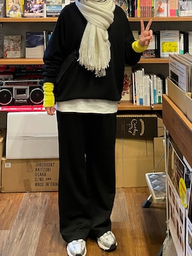 「COLONY2139」｜「アイテム（モッズコート）」を使った、oolong2さん（レディース・163cm）の冬コーディネート