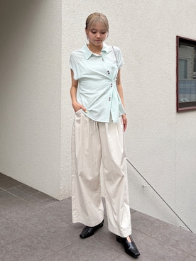 「SOYEN（ソイエン）のアイテム」を使った、みさみさ☺︎さん（レディース・160cm）の夏コーディネート
