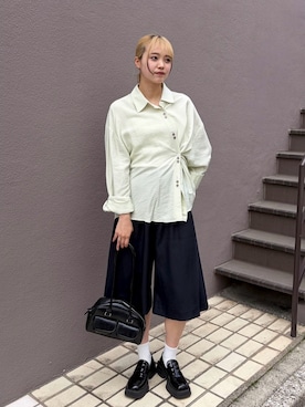 みさみさ☺︎さん（骨格ウェーブ・レディース・160cm）の春コーディネート